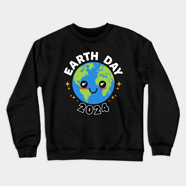 Earth Day 2024 Crewneck Sweatshirt by BoggsNicolas